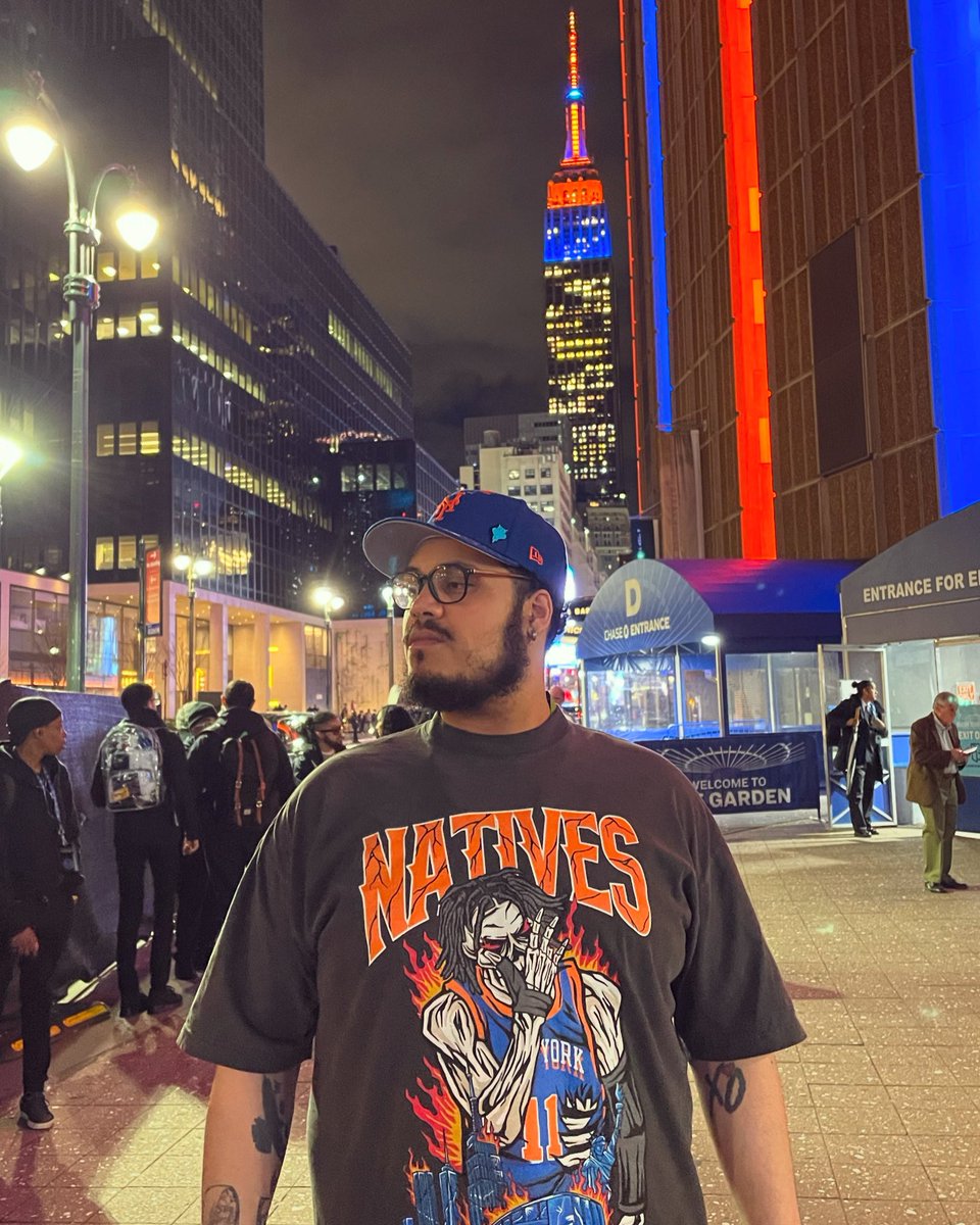 Playoff Ready🗽 #offlinenatives #knicks #knicksnation #knicksbasketball #knickstape #knicksgame #newyorkstyle #newyorkcitylife #newyorker #newyorkstateofmind #jalenbrunson #madisonsquaregarden #msg #nyk #newyorkforever