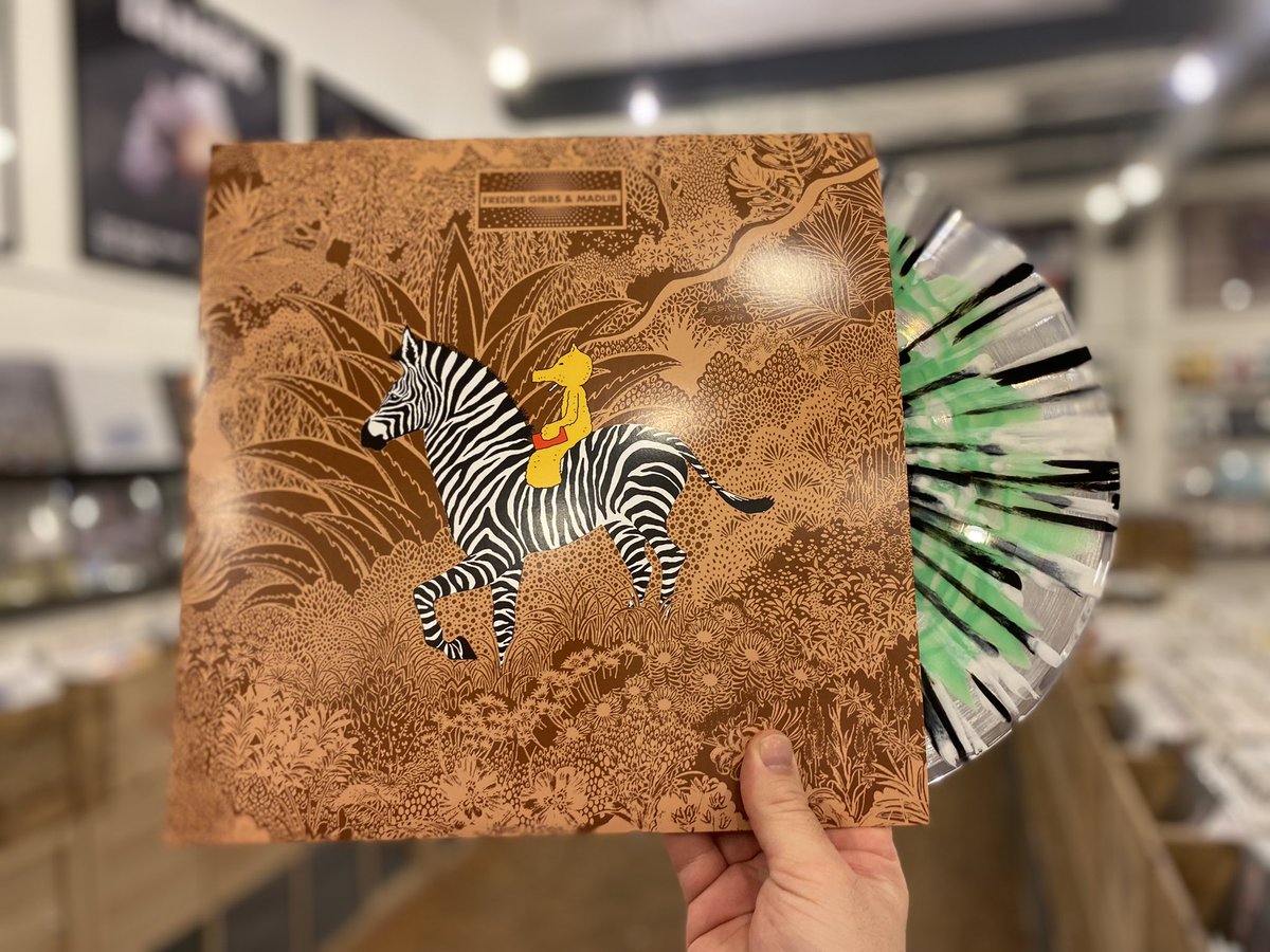 Another one of our US RSD imports we’ll have available on Record Store Day! A new anniversary pressing of @FreddieGibbs and @madlib’s incredible Piñata.