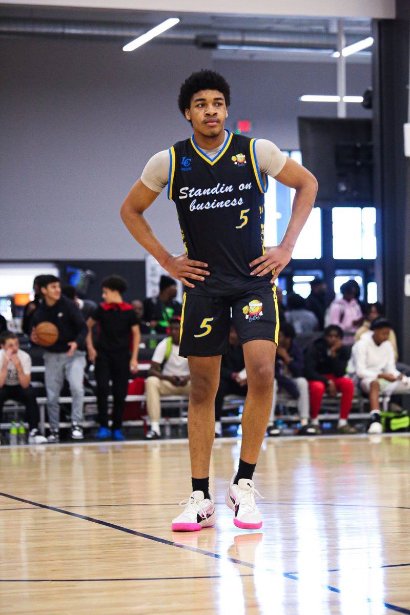 BIG SH🏀TS (@bigshotsglobal) on Twitter photo STOCK RISER: 2025 6’10 C Najai Hines of <a href="/strictlyballas/">Strictly ballas (coach solomon)</a> game continues to rise. Top 10 big in NC’s 2025 class. Active on the glass, blocking shots, excelling in PNR actions, finishing at high rate
#BIGSHOTS #AtlanticCoastTipOff STOCK RISER: 2025 6’10 C Najai Hines of <a href="/strictlyballas/">Strictly ballas (coach solomon)</a> game continues to rise. Top 10 big in NC’s 2025 class. Active on the glass, blocking shots, excelling in PNR actions, finishing at high rate
#BIGSHOTS #AtlanticCoastTipOff