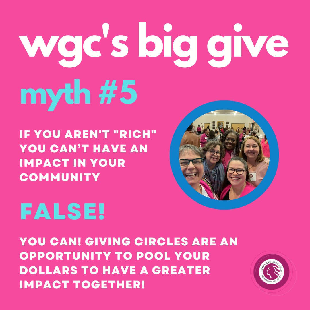 Join the WGC’s Big Give 2024 by April 15 to collectively give at least $20K to nonprofits in #HoCoMD that support women and girls! womensgivingcircle.org/wgc-big-give-m…