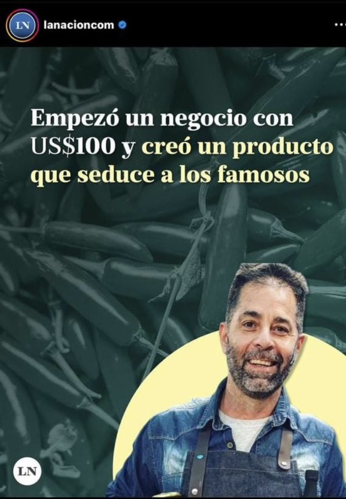 Gracias La Nación, hermosa nota. @lanacion