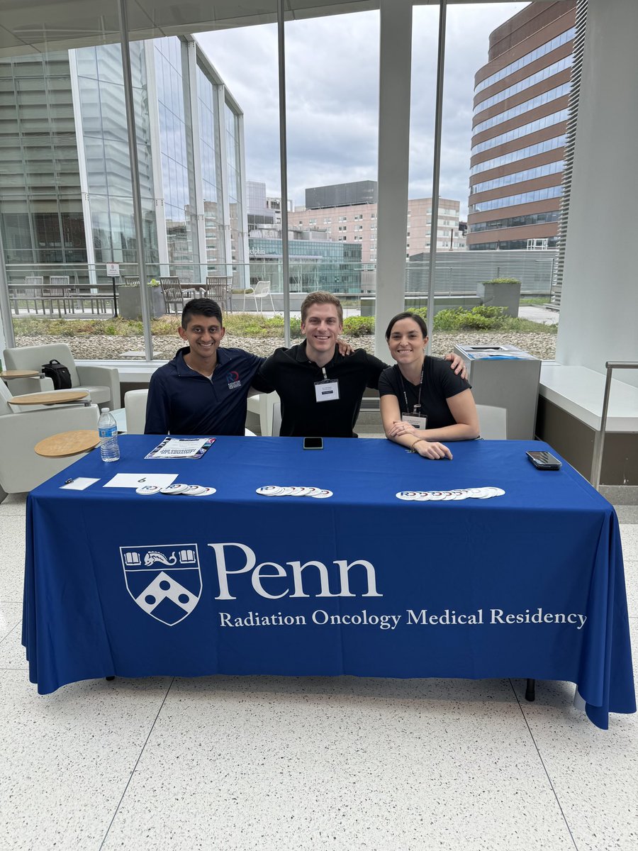 Had a blast representing @PennRadOnc at the Pathways to Excellence Med Immersion Day!