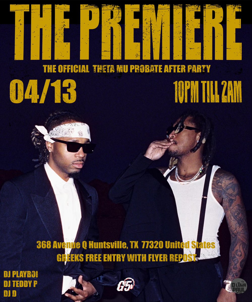 ThetaMuAlphas's tweet photo. GAME DAY ‼️

Neophyte Presentation : Views From The 6❄️

Commences at 7:06PM
Pit Opens at 6PM

See yall there ‼️

Meet us at the after play The Premiere tonight 🎥 https://t.co/oUpx8a0soj