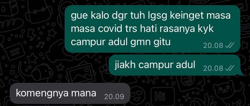 lg curhat serius2 malah typo sialan jd uhuy kan