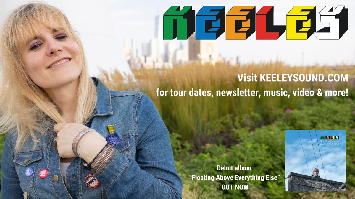 Have you visited keeleysound.com yet? All of my May tour dates w/@RealEchobelly and charity event for @AndyRourkeMusic are there w/ticket links, there's a newsletter sign-up feature, there's music, video, photos & more! Blissoutdontmissout! Love, Keeley 💙🫡