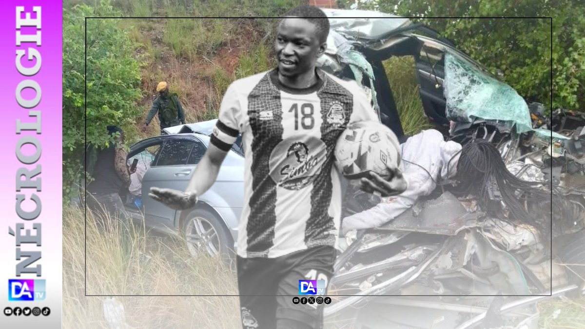 [Nécrologie] Le footballeur Rainford Kalaba vient de perdre la vie dans un terrible accident de voiture dakaractu.com/Necrologie-Le-…