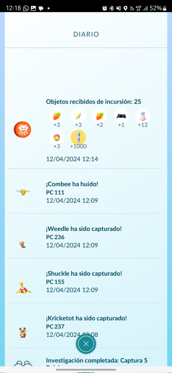 SacraRl_z's tweet photo. @NianticHelp hola, realicé una incursión remota y no me permitió capturar el pokémon y aunque ya reporte en la app no me dan solución https://t.co/KEwYXCS3Va