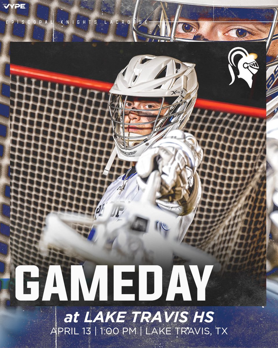 Boys lacrosse plays in Austin this afternoon! #KnightsStandOut