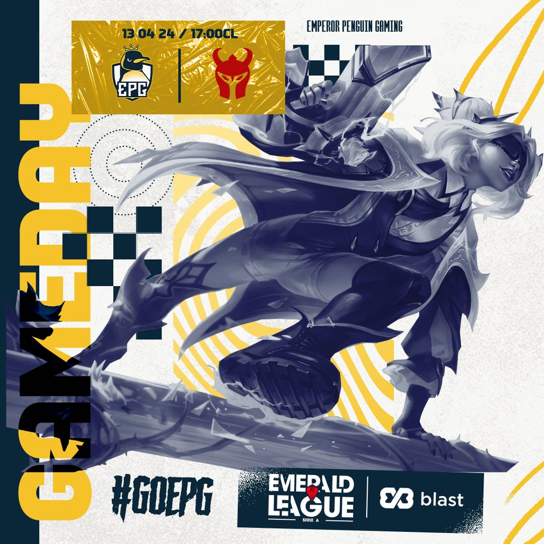 emp_penguin_gg's tweet photo. HOY JUGAMOS | #EmeraldLeagueSerieA
Nuestros Emperadores se enfrentan a un desafiante BO3 ¡Prepárense para un enfrentamiento lleno de emoción y estrategia mientras luchamos por la victoria! 💙🐧
🆚@teamhellknights
⏰16🇵🇪/17🇨🇱/18🇦🇷
📺https://t.co/zz0nRUSJrv
#GoEPG https://t.co/g3smNfdiqt