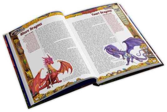 Secret Dragons is the biggest dragon resource ever made! There’s something for everyone! 🐉 20 New Playable Dragon Races! ⚔️ 100+ New Dragon Statblocks! 📚 400+ pages packed with hundreds of Dragons! ✨ 100+ VTT tokens! kickstarter.com/projects/rollf… #5e #pf2 #dnd #dnd5e #ttrpg