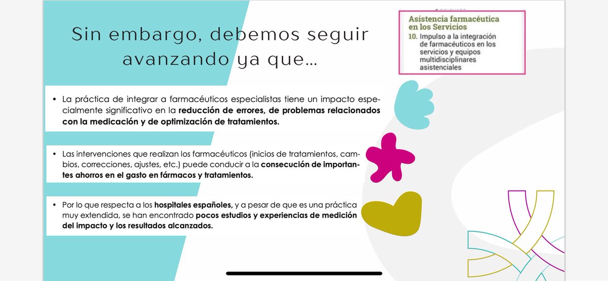 Gracias a la @SCMFH por contar conmigo en sus jornadas científicas para hablar de la situación actual y las claves de la presencia del FH en los equipos clínicos, junto a iniciativas impulsadas desde la @sefh_ para seguir avanzando.