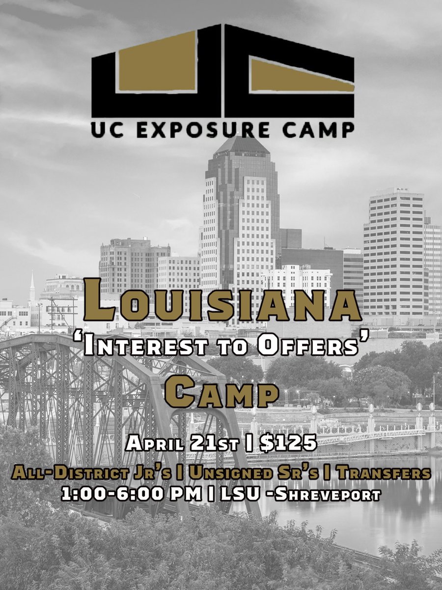 Congrats to LA 'Top Prospect' @JacobVilar for turning Interest to an Offer!  Finish On Top Sunday at LSU-Shreveport and we will find you a FIT #UCExposure #LastStopShreveport #DontMissIt @Louisiana_Hoops @CrunkdOutEnt @cbjones31 @OWELA2 @CoachADLEAD @thsobey @Dallas_Showtyme