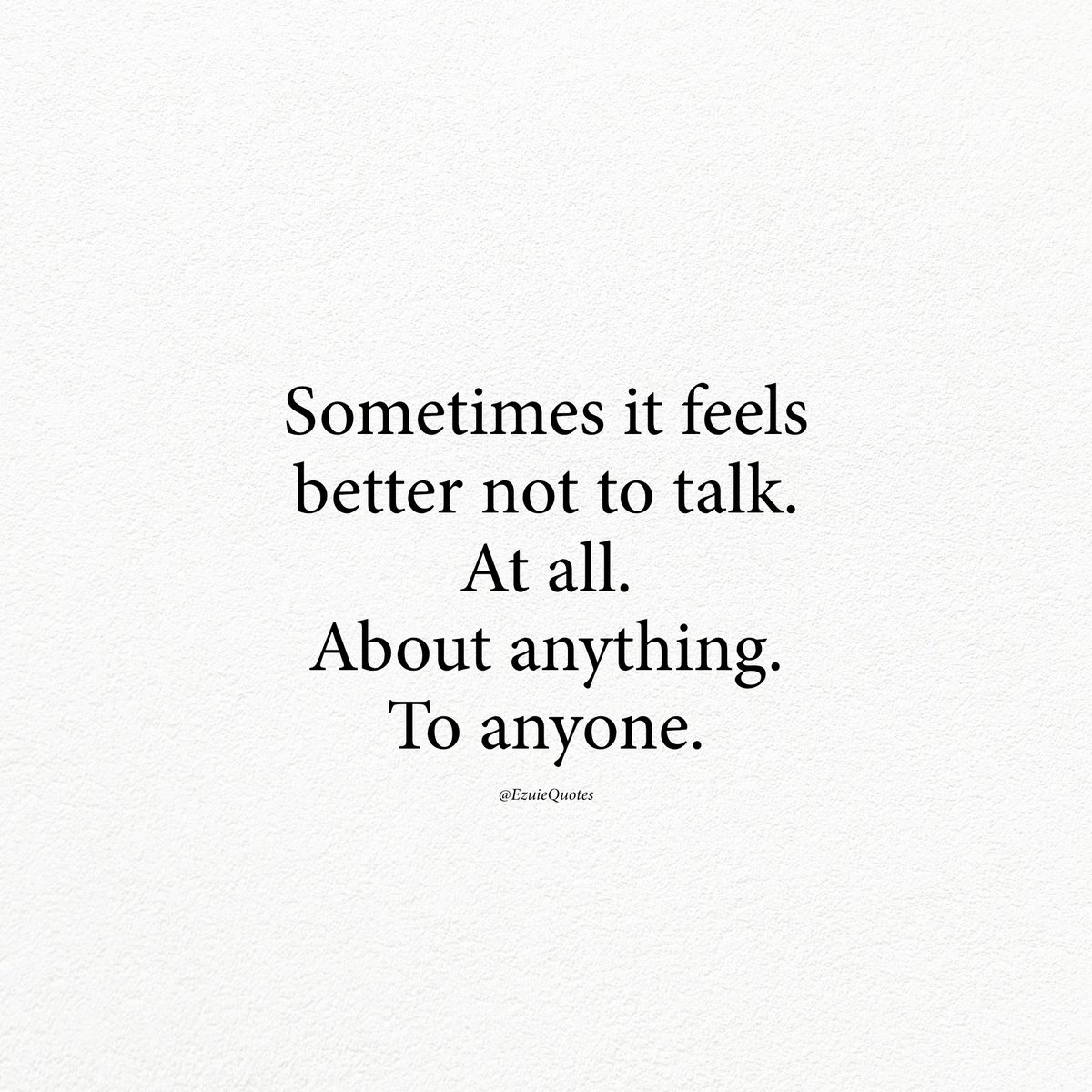 Sometimes