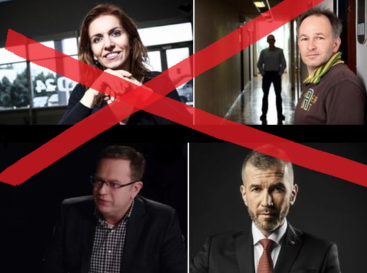 Motto: "ČT je moc probruselská a vystupuje proti vládě. Chci to změnit. O kvazinovináře Wollnera, Fridrichovou, Moravce a Železného by se mělo vedení ČT zajímat“ Pavel Matocha, radní ČT v proruském Svobodném vysílači  2020

 O 4 roky později, po nástupu ředitele Součka:

"Komise