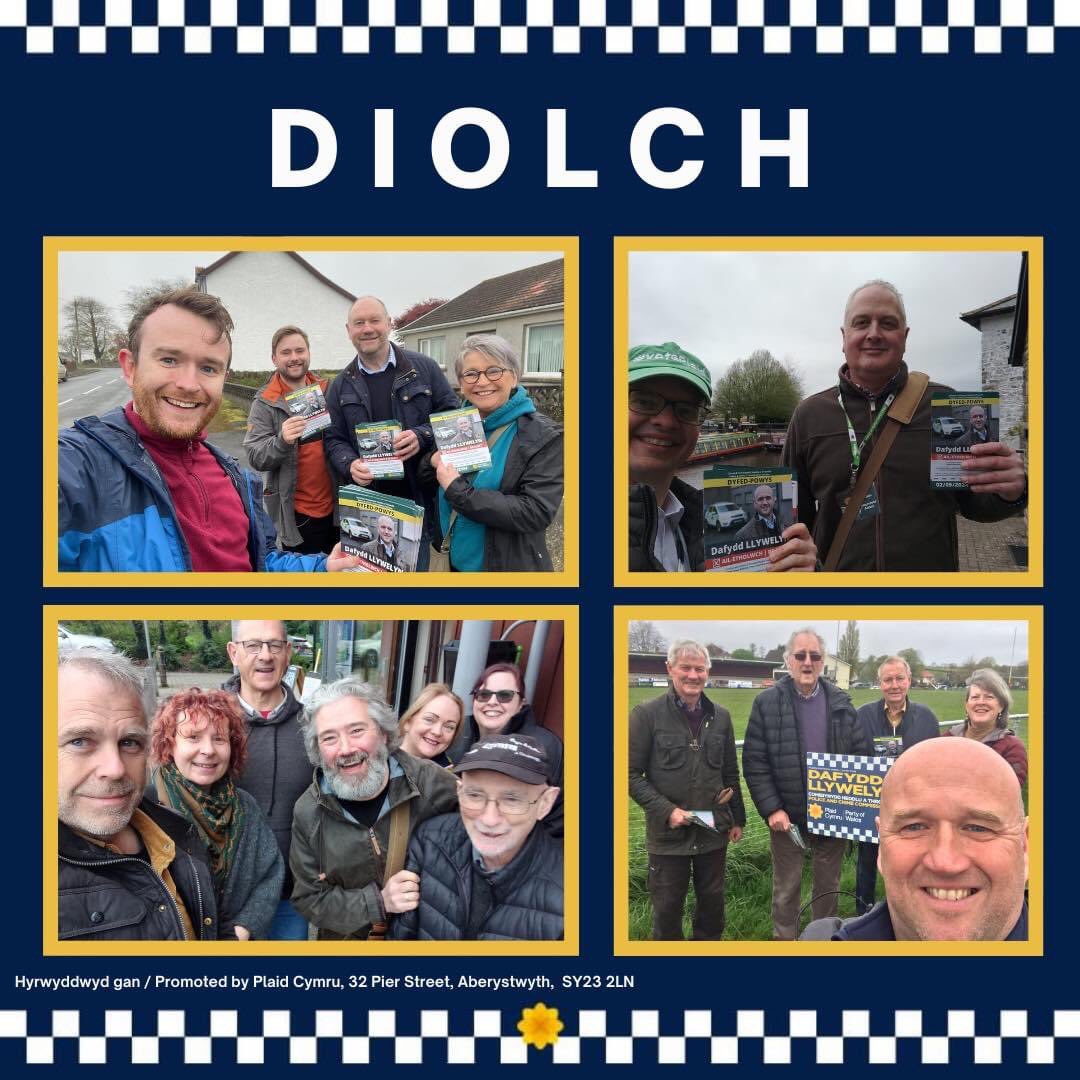 Diwrnodau prysur allan yn dosbarthu taflenni ar draws ardal hyfryd Dyfed-Powys 😁 A busy few days distributing leaflets across all 4 counties of beautiful Dyfed-Powys 😁