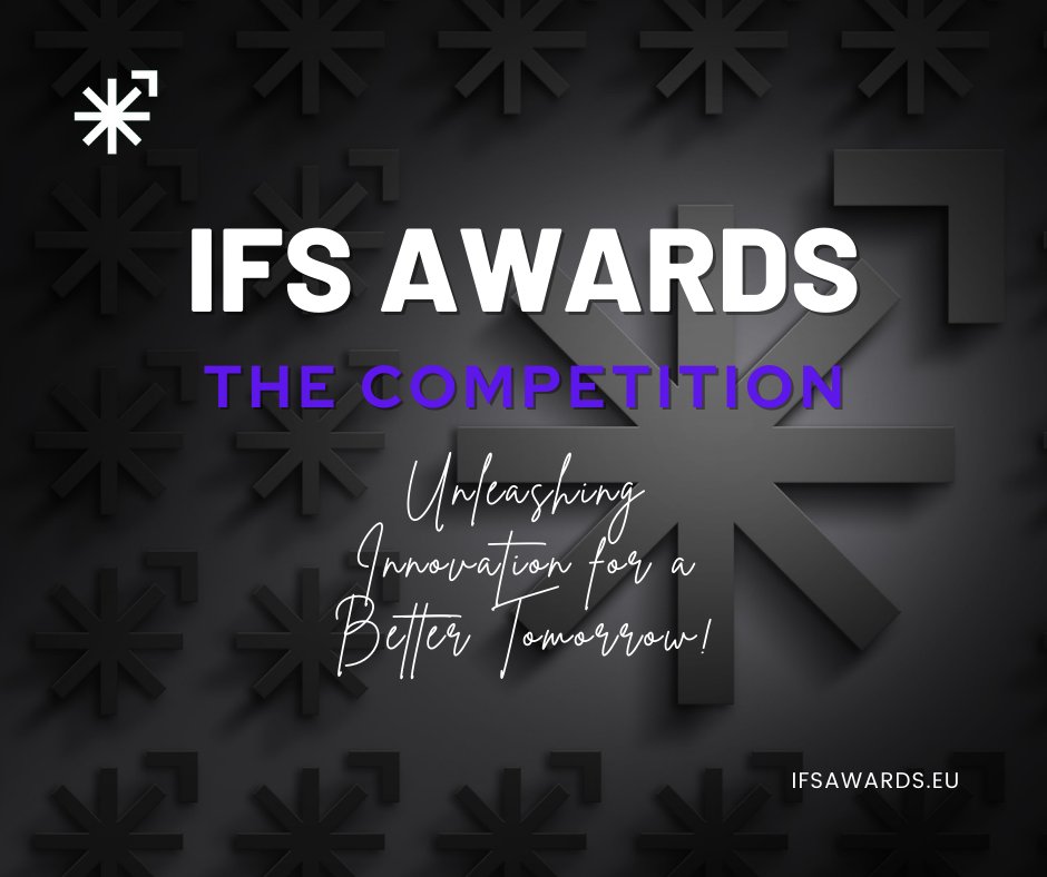 ifs_awards's tweet photo. IFS represents an open innovation initiative that unites corporations seeking innovative solutions to industry challenges with pioneering entrepreneurs and researchers at the leading-edge of technology.
Learn more: https://t.co/Qna3RpSyLO 

#IFS #awards #innovation #business https://t.co/xOuThh0M8v