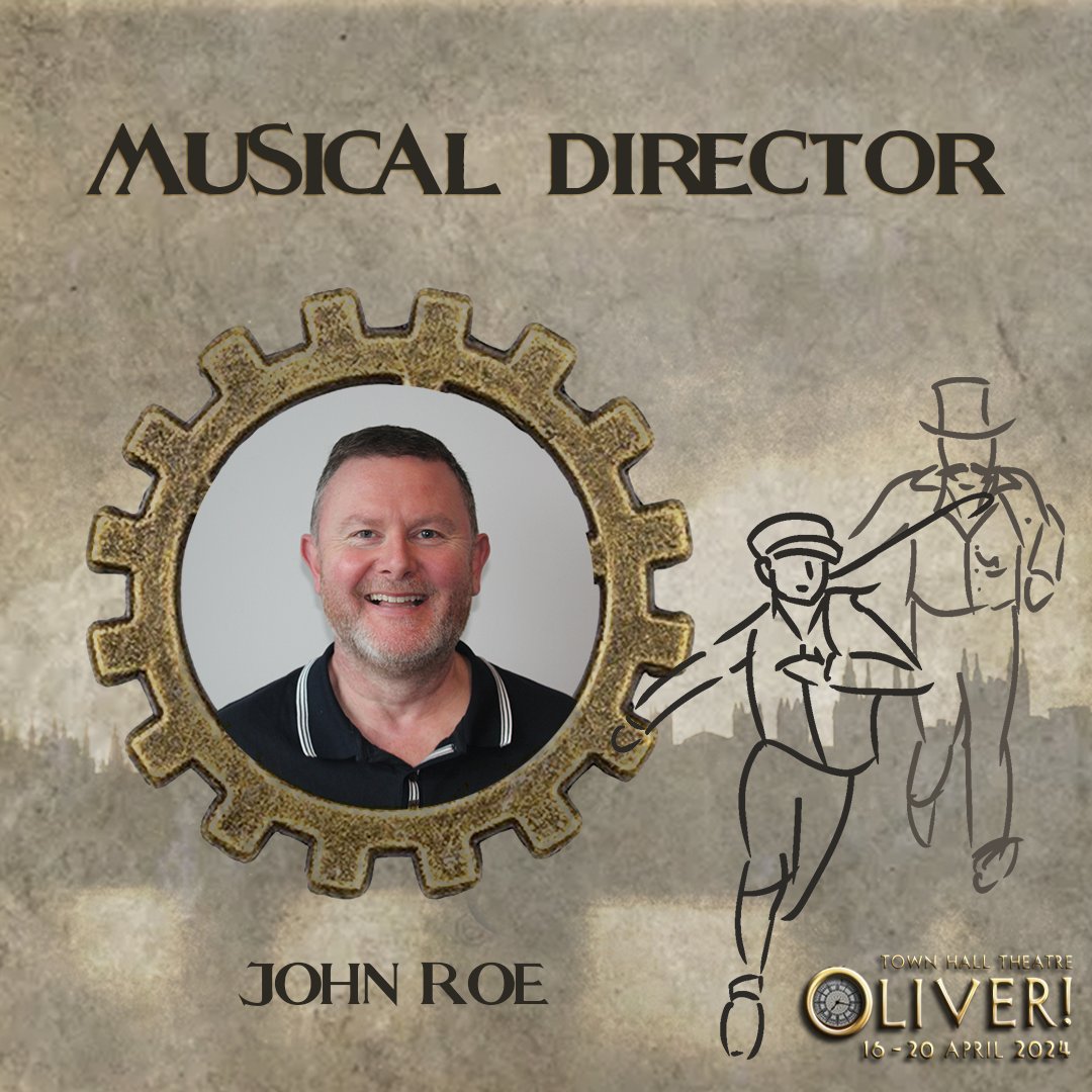 And finally, returning after their incredible job last year, we're delighted to be directed once again by the gorgeous Paul Norton, and musically directed by the incredible John Roe! 

Thanks for all your hard work gents, can't wait to put your vision on stage! 

#gmsoliver