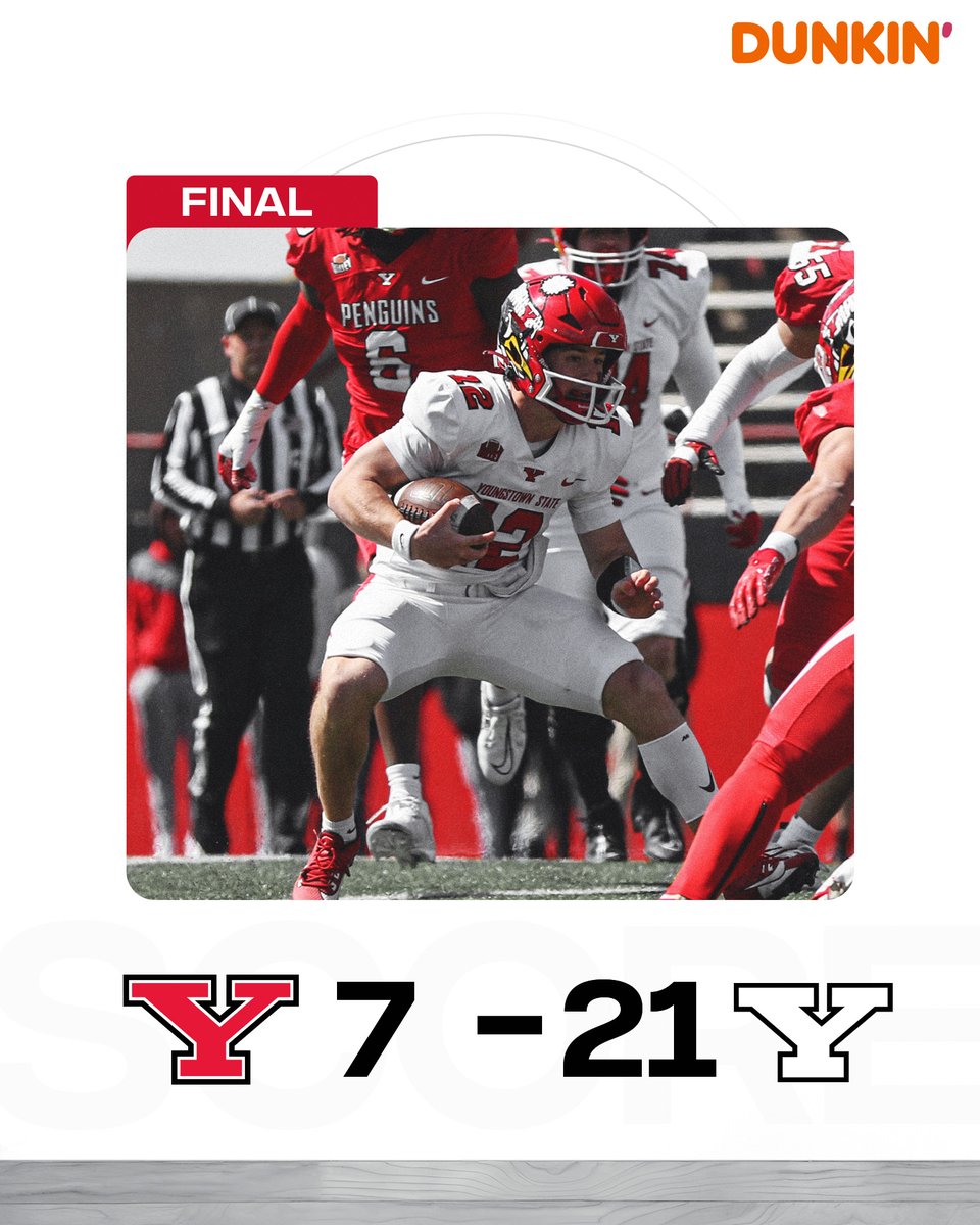 FINAL SCORE 🐧🏈 White 21, Red 7 #GoGuins