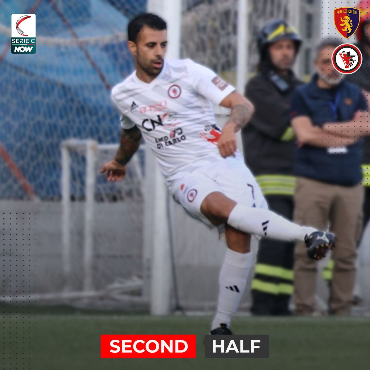 ▶ 𝙎𝙀𝘾𝙊𝙉𝘿 𝙃𝘼𝙇𝙁 🔴⚫
È ricominciata #Potenza 🆚 #Foggia

#ForzaFoggia #NonTiLascioMai
#POTFOG 0-1 #SerieCNow