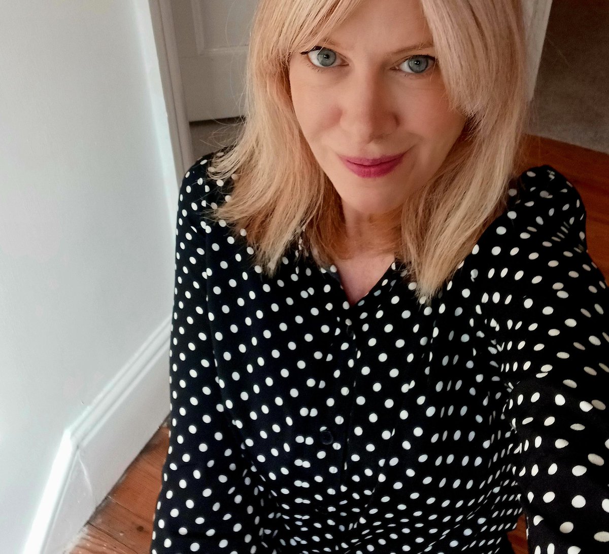 New, New York Dolls inspired polka dot shirt because you can never have enough polka dot shirts people 👊🩷
Happy Saturday 
#SaturdayThoughts