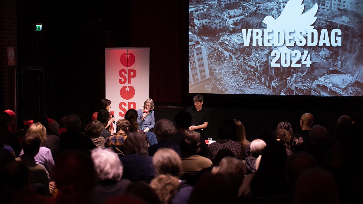 Vredesdag 2024 🤩

Met een toespraak van <a href="/GerrieElfrink/">Gerrie Elfrink</a> en gesprekken met Wendela de Vries, <a href="/b_v_apeldoorn/">Bastiaan van Apeldoorn</a>, Bert de Belder en Frank Slijper. Over het voorkomen van verdere escalatie en hoe we naar vrede komen. 

Wij zeggen: stop de wapenwedloop! Steun ook doemee.sp.nl/wapenwedloop