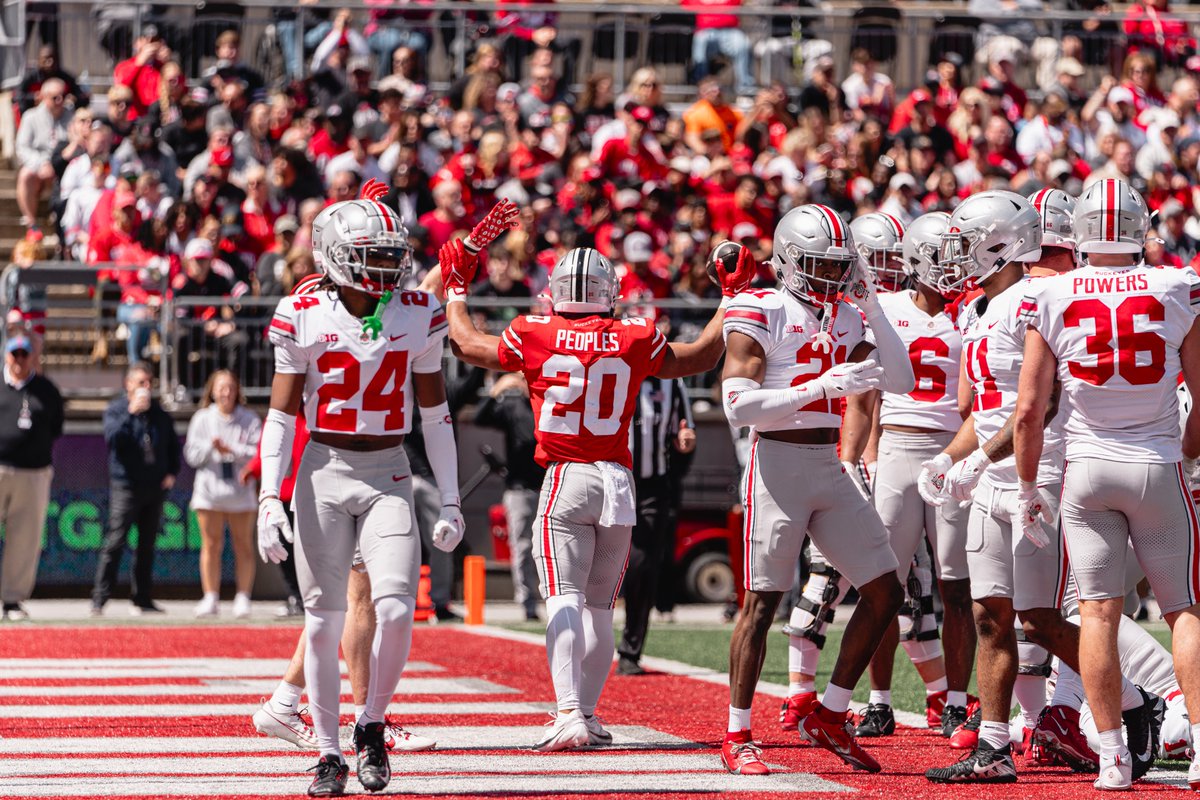 Give him six 🗣️ @James_peoples17 | #GoBucks