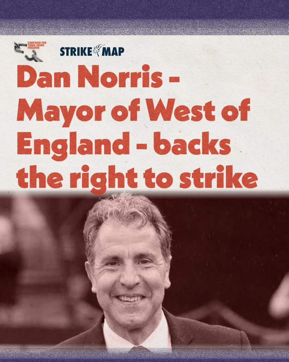 🚨Just in ✅@votedannorris has confirmed he backs the #RightToStrike. Make sure your council does the same, write to them here: bit.ly/DefendTheRight #StrikeMap @ctufevents