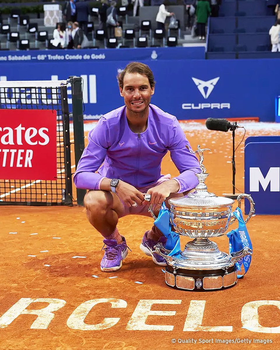 12-time Barcelona Open champion Rafael Nadal is set to return to action in the tournament, for the first time since January 💪 The king of clay is back 🤩👑