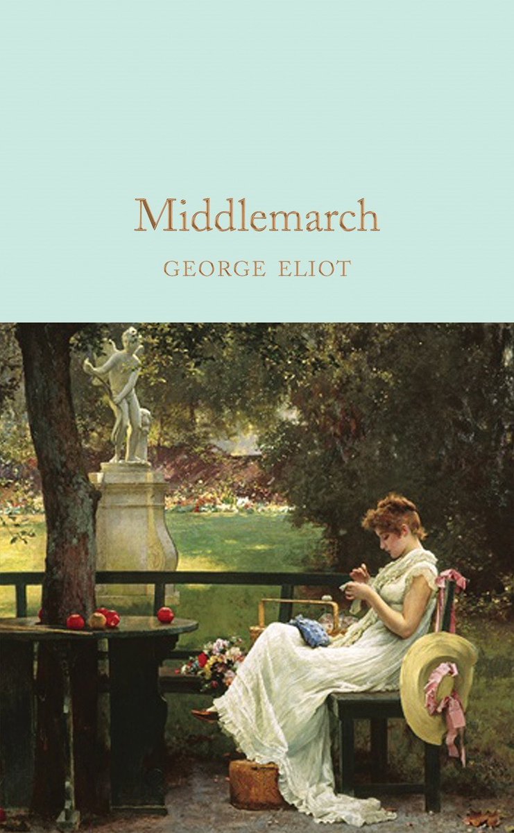 tothemax2050's tweet photo. Considered as one of the greatest novels in English literature, Middlemarch by George Eliot created a rich portrait of all walks of life in a small early 19th-century English town. Novelist Virginia Woolf called it "one of the few English novels written for grown-up people". https://t.co/so7ep1oPwB