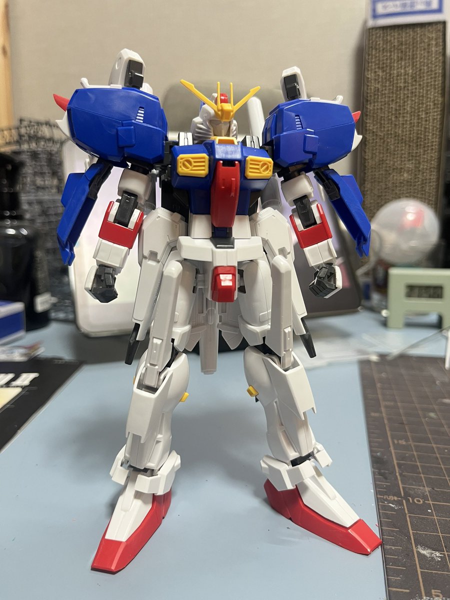 ふう。 古さは感じるが、デザインは好み。 #ガンプラ