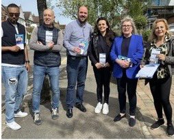 Huge team for @Councillorsuzie this morning in Woodford with Party Chairman @RicHolden , local MP @MPIainDS @KeithPrinceAM @emmabest22 @WorldofDinah @EastHamCons @WestHamCons @BGSConservative and friends from all over London. Woodford residents are clear - Sadiq Khan has failed…