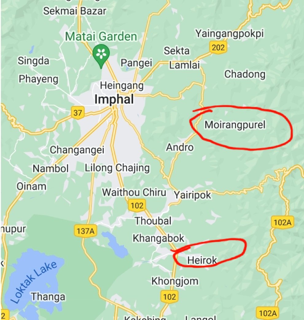 VladAdiReturns's tweet photo. Kuki terr0rists have resumed their attack on civilian villages ahead of Amit  Shah on 14th April. 

1) Kuki terrorists had opened up heavy fire on the villagers of Moirangpurel, located at the eastern edge of Imphal Valley since 8 a.m. on the day of the Cheiraoba. Indigenous festivals throughout Bharat are being greeted with bullets or stones by abrahamics. Light Machìne Guns and Assault rifles were used by the terr0rists. 

2 Kuki terrorists were killed by village volunteers in retaliatory firing as they regrouped. 

2) The village of Heirok located at the South-Eastern periphery of Imphal Valley, was attacked by Kuki terr0rists on April 12th, wounding 24 year old boy. 

Bangladesh and Burma are launching military operations against them. What will it take for you to do the same and stop feeding them from our taxpayer funds ? Such spineless has cleansed native Hindus from large parts of #Manipur and threatened our geopolitical future. @AmitShah
@narendramodi @NBirenSingh
@Bimol_Akoijam @Maheshwarthouna @RK_Kaiku

A humble request to all of you to raise your voice and support organisations like 
@meiteiheritage
@KarnatakaMeitei
@nareshchandra_1
@MeiteiNupiLup 
@delhimeitei 
@WorldMeeteiConv

They are forced to fight a global ecosystem and have not received a single penny of compensation. Their society is facing an enormous economic burden. If anýone wishes to help in any capacity, pĺease DM me. 

#ManipurViolence #ManipurHorror #Justice4ManipuriHindus #SaveHindusinManipur #VotingRightsforMeitei #HindusUnderAttack 

@RituRathaur @ARanganathan72 @ramindesai @MNageswarRaoIPS @Thakur_VishalS @TheJaggi @jagdishshetty @hindupost @HinduHate @HinduVoice_in @DivyaSoti @subhi_karma @PankajSaxena84 @madhukishwar @Incognito_qfs @barbarindian @HPhobiaWatch @rightwingchora @assamfresh @Sanjay_Dixit @paganhindu @chitrapadhi @AskAnshul @Tushar_KN @wokiepedia @chad_infi @ruchirsharma_1 @09_agni @IndiaUnleashed_ @changu311 @GitaSKapoor_