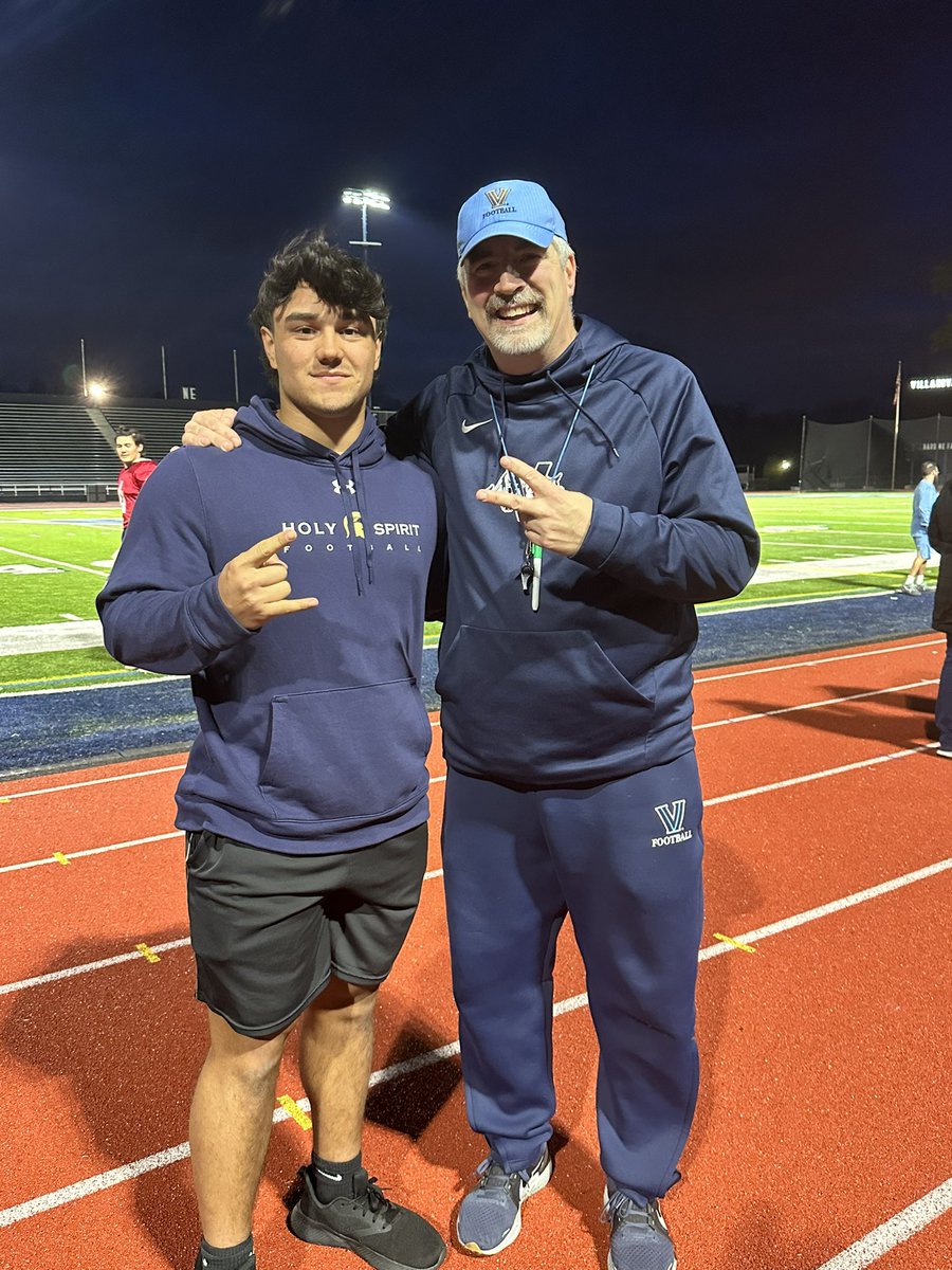 Nick Medina (@nickmedina2025) on Twitter photo Thank you Coach <a href="/devine_sean/">Sean Devine</a> for a great evening at <a href="/NovaFootball/">Villanova Football</a>! I appreciate the invite and look forward to continued relationship building. <a href="/CoachRiede/">Dave Riede</a> <a href="/coachferranteVU/">Mark Ferrante</a> #novanation #taptherock Thank you Coach <a href="/devine_sean/">Sean Devine</a> for a great evening at <a href="/NovaFootball/">Villanova Football</a>! I appreciate the invite and look forward to continued relationship building. <a href="/CoachRiede/">Dave Riede</a> <a href="/coachferranteVU/">Mark Ferrante</a> #novanation #taptherock