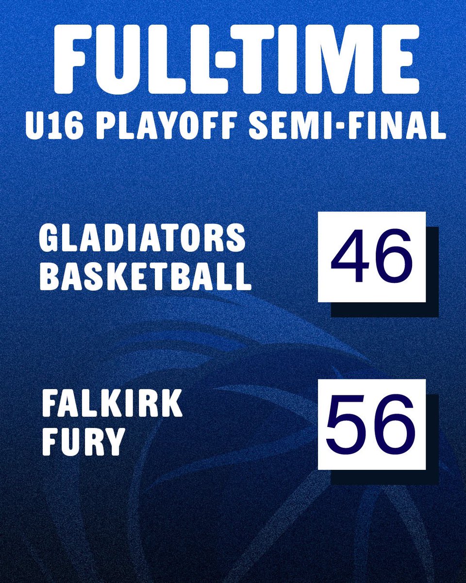 #SBCFinalFour | The 2023/24 season comes to an end in the semi-final round of the 2024 Playoffs for your U16 Gladiators. A tough battle from start to finish and lots to be proud of for this team over this campaign. #OurTeamIsEverything