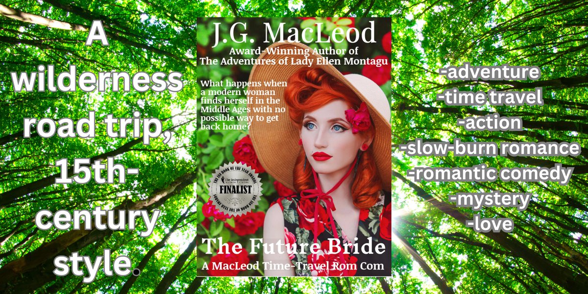 The Future Bride ⭐️⭐️⭐️⭐️⭐️ mybook.to/TheFutureBride 'J.G. MacLeod's writing is beautiful and flowing, and creates characters that are relatable and who you can cheer for.' #Medieval #StrongWomen #IndieApril #SaturdayVibes #Fun #Weekend #WeekendVibes #KU #Books #Kindle…