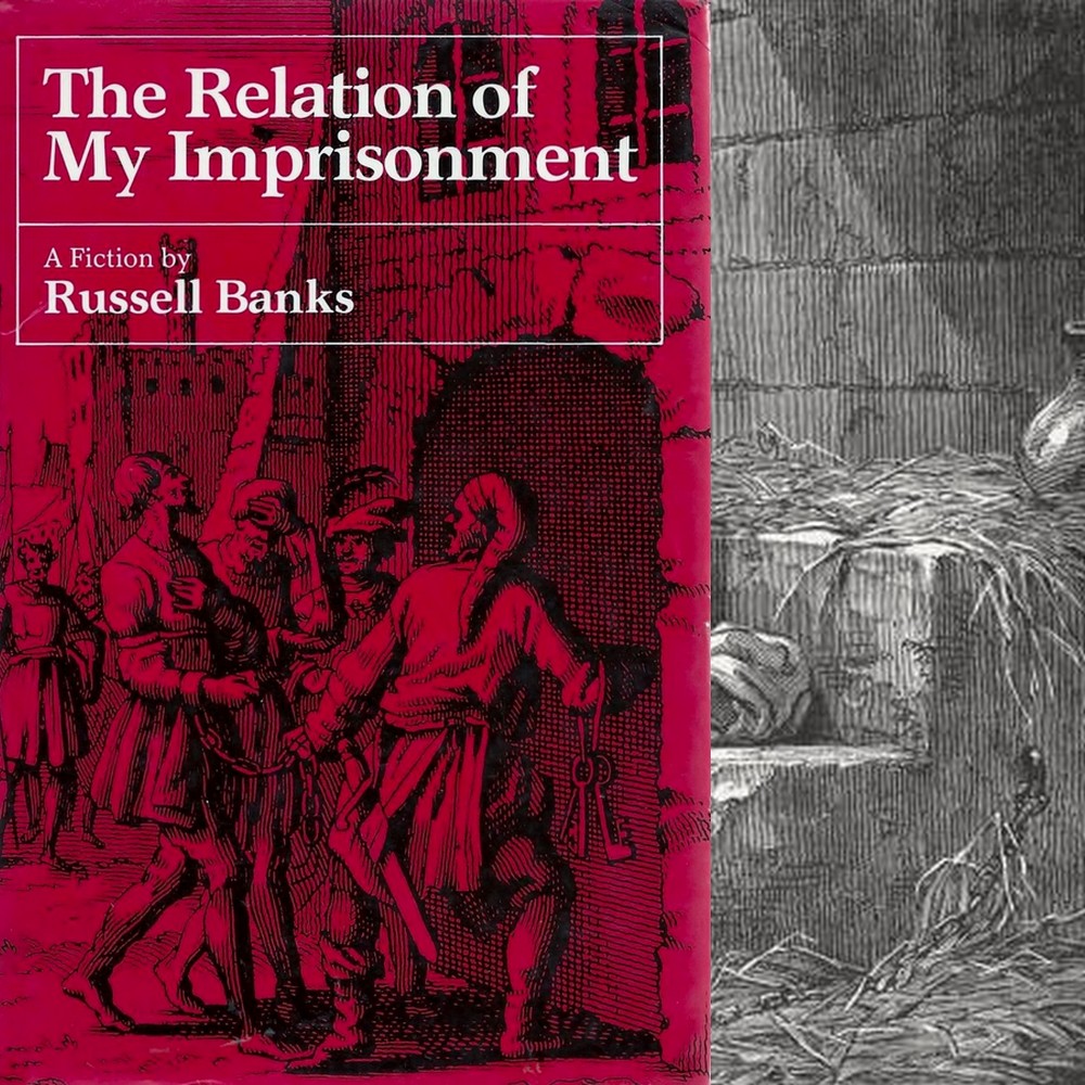 Today's #WaferThinBook: The Relation of My Imprisonment by Russell Banks (1983, 121p.) Daniel Defoe meets the experimental novel. A 17th C. carpenter has been in prison for 12 years for the crime of making coffins. More complex than it gets credit for, it tends to split opinions.