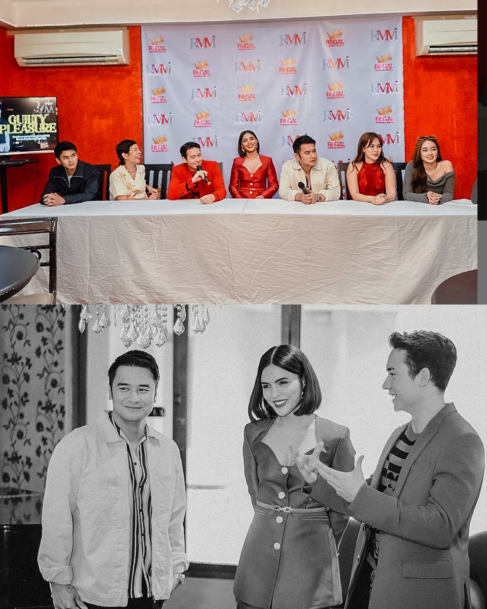 If you are going to suffer the guilt. Make sure you enjoy the pleasure.... PHOTOS: #GuiltyPleasure Story Conference with the cast and Director Connie Macatuno Produced by Regal Entertainment Inc Coming soon in cinemas