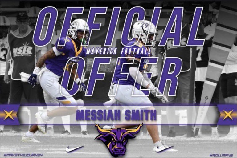 Very blessed 🙏🏾 the grind don’t stop it’s just beginning 💯💪🏾🏈 Thank You!! @CoachJackson32 @HoffnerTodd
