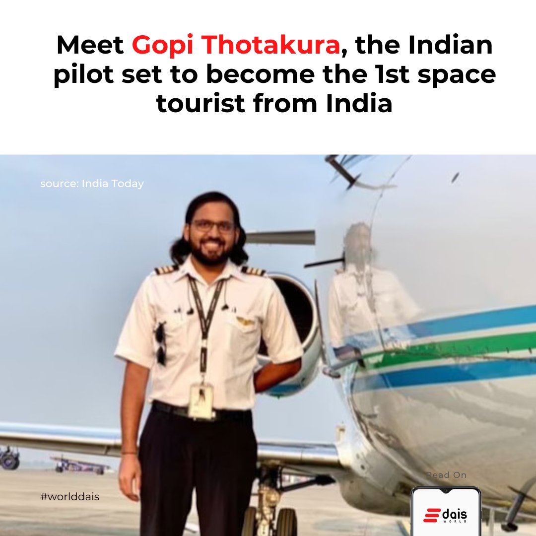 Meet India's first (to-be): Gopi Thotakura !

#worlddais #Dhruv_Rathee #ShahRukhKhan #NoraFatehi #GameChanger #DiljitDosanjh #Baisakhi2024 #Baisakhi #GopiThotakura #GopichandThotakura