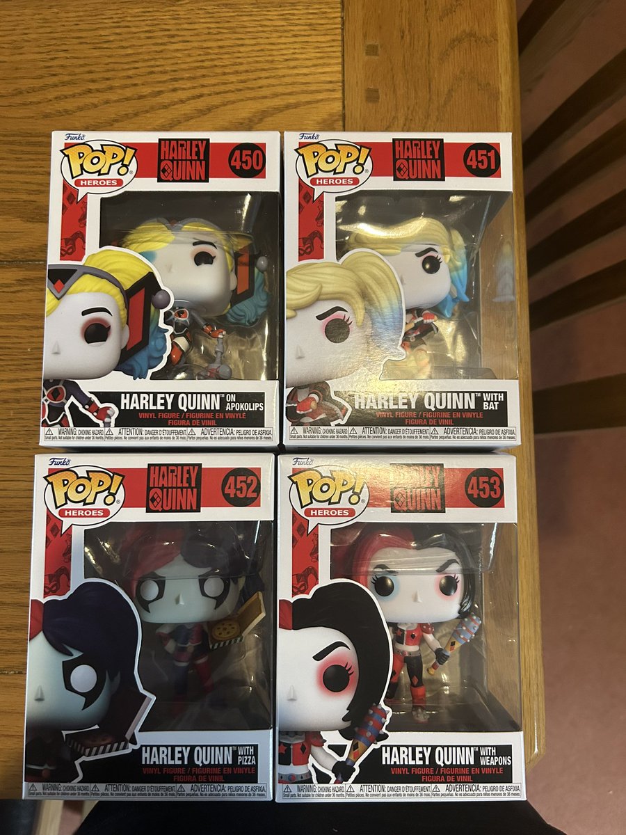 KarlOngley's tweet image. Todays pick ups from @getreadycomics #funko #funkpop #harlyquinn