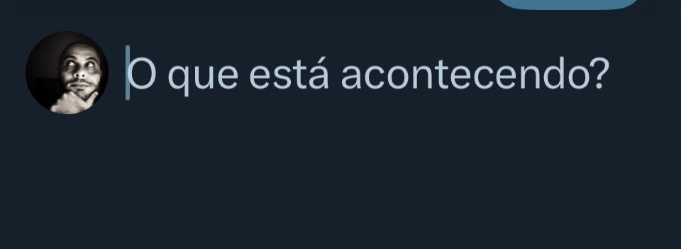 pthomaz's tweet photo. Twitter (“X” não pega), refletindo comigo: “o que está acontecendo?” Filosófico e provocativo kkkk #twittername https://t.co/HLbFHn30sI