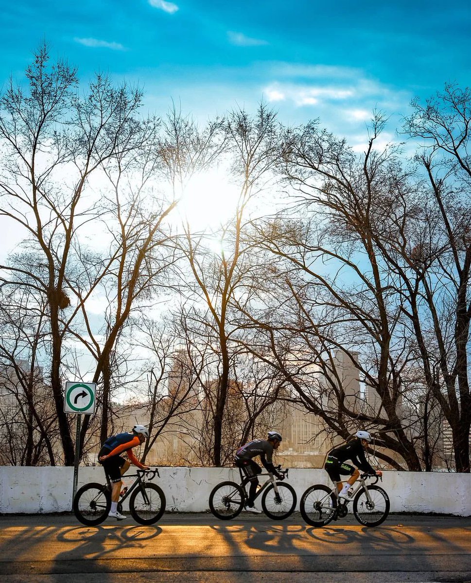 En route vers le week-end! 🚲 La piste cyclable multifonctionnelle du circuit Gilles-Villeneuve, le Lien cyclable et la Route verte, sont ouvertes pour la saison. Profitez-en! 🙌 📷 @jfsavaria #Montréal #MTLmoments #PhotoduJour