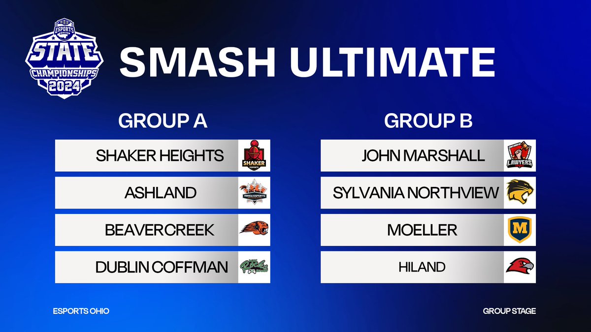 We also have Smash Ultimate Group A starting this morning! They will be on our side stream all day today! Stream link below!