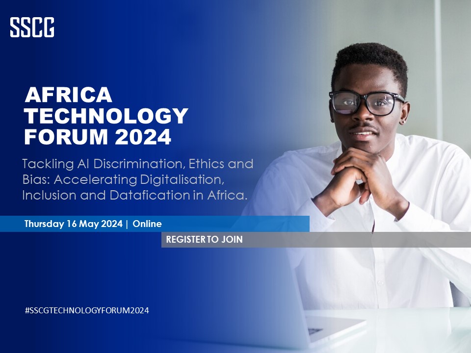 Tackling AI Discrimination, Ethics and Bias: Accelerating Digitalisation, Inclusion and Datafication in Africa.

Join  SSCG #Africa #Technology #Forum on Thursday, 16 May 2024.

Find more and register lnkd.in/eD6cjNNU