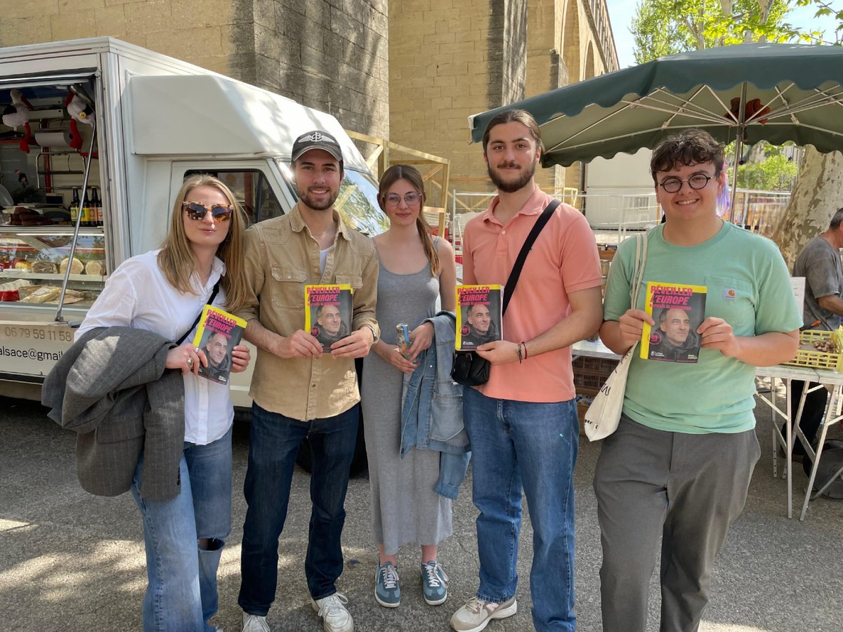 Aujourd'hui à Lodève et Montpellier, nos militants sont mobilisés pour faire gagner la gauche pro-européenne, socialiste et écologiste le 9 juin ! En avant ! ✊