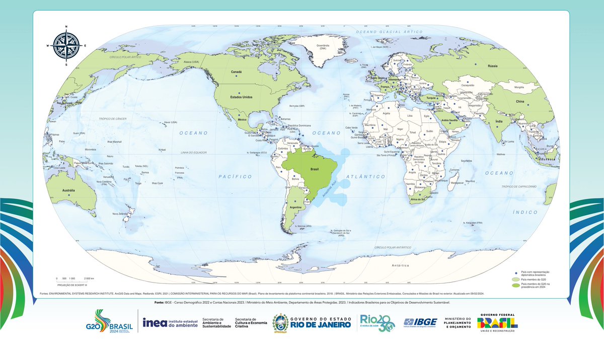 Muito viralatismo sobre o nosso mapa-mundi tem sido dito desde ontem. As cartografias políticas servem sempre para fins políticos, ora bolas. E é por isso que elas são sempre representações geográficas a partir da perspectiva do emissor interessado. As distâncias, tamanhos,