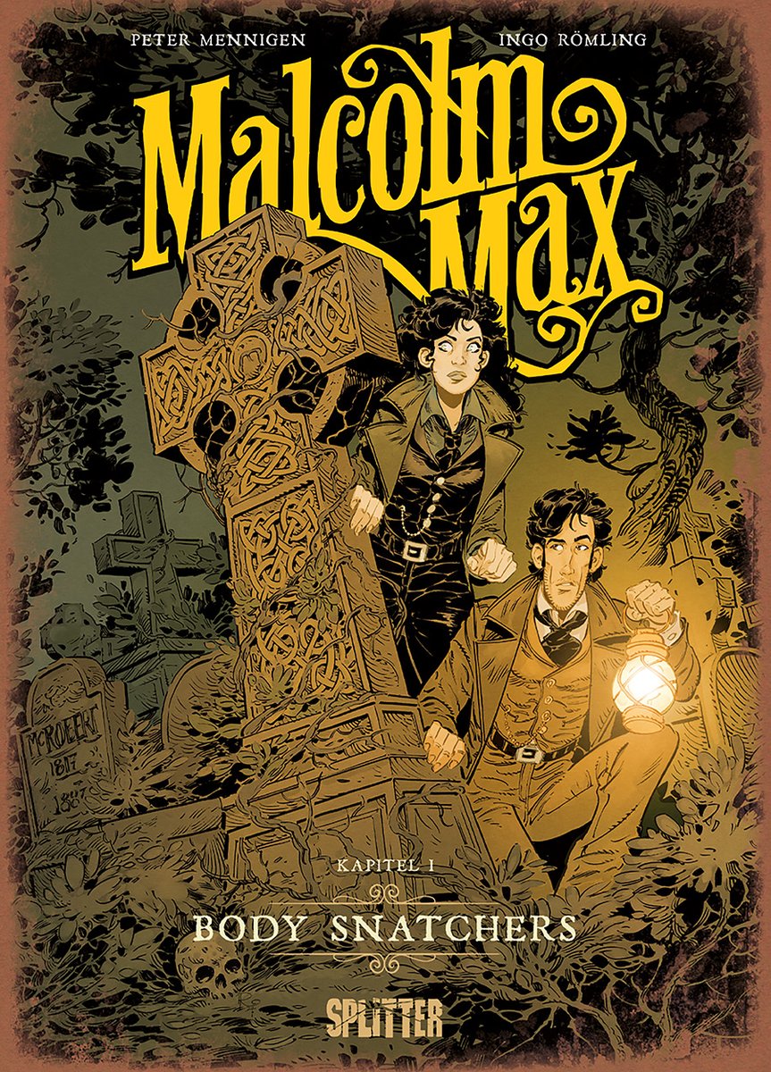 Ende Mai erscheint die 3. Auflage von MALCOLM MAX 1, der fantastischen Mystery-Comicserie von Peter Mennigen und Ingo Römling. Und dafür spendiert Maestro Römling dem Album ein brandneues Cover! Wie gefällt euch die modernisierte Fassung dieses Klassikers?