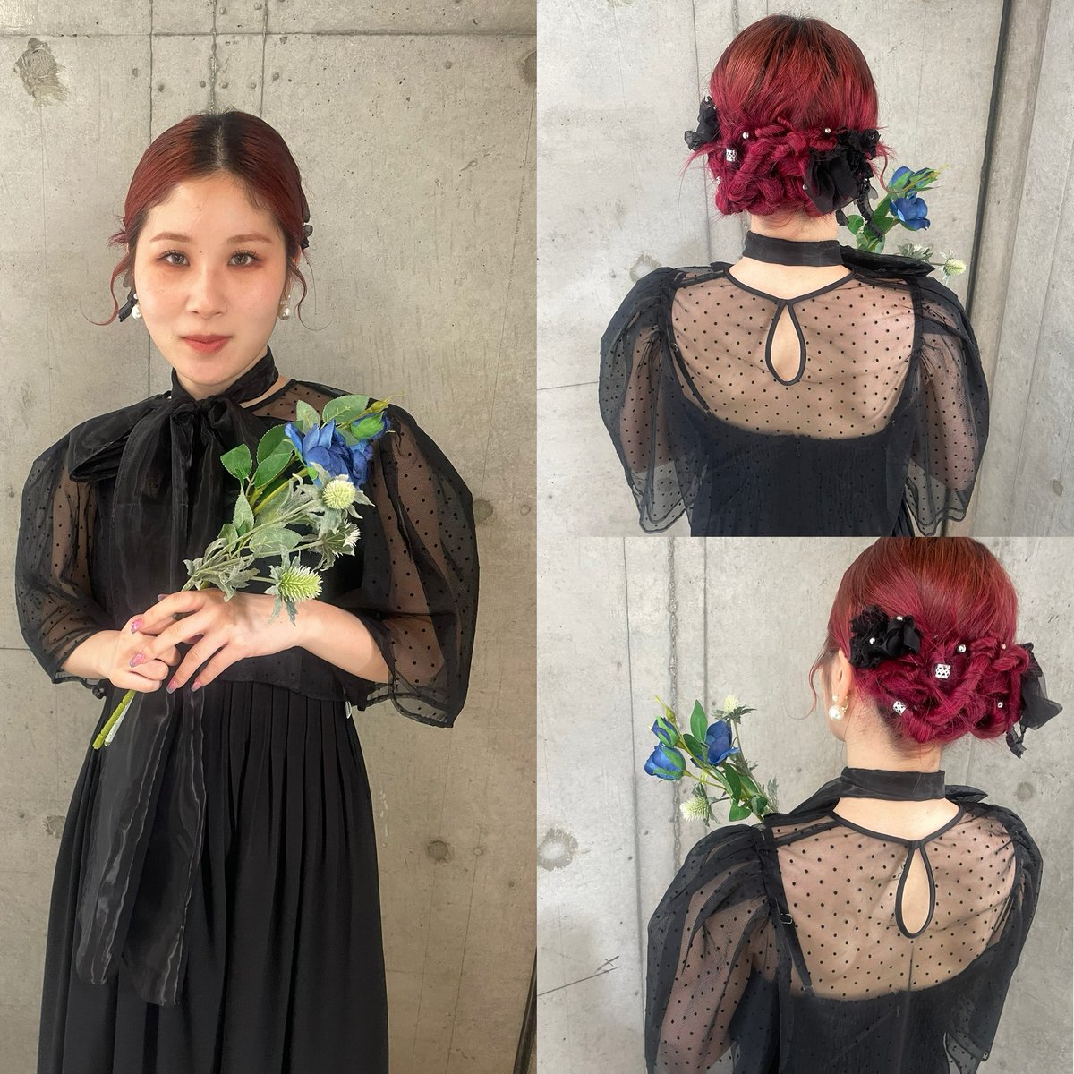 mi____wa15's tweet photo. お呼ばれアレンジ🕊️✨
#お呼ばれアレンジ　#カチモリヘア　#個性派ヘア　#池袋美容室　#hairset https://t.co/q3Orydi9g4