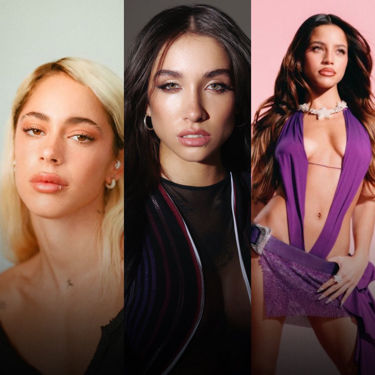 BecerraData's tweet photo. Por primera vez en la historia, el Top 3 de artistas más reproducidos diariamente en Spotify Argentina, es liderado por TRES MUJERES. 🔥🇦🇷 https://t.co/Nvv5oX9GiQ