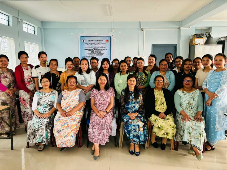 meghalayahealth's tweet photo. Day-6 “Training on AB-Expanded Services Packages” for ANM Mawryngkneng Block #EastKhasiHills
#TrainingForHealth #CapacityBuildingForHealth #HealthMatters #MeghalayaForHealth #HealthForAll #MeghalayaHealth https://t.co/wYtUwfjiPQ